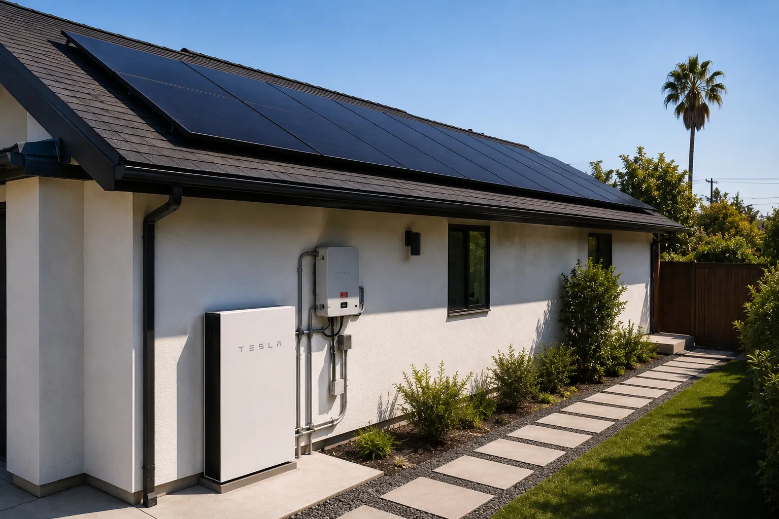 solar and battery